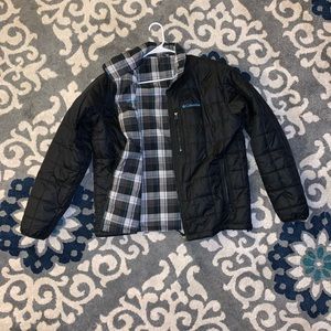 Men’s reversible Columbia jacket